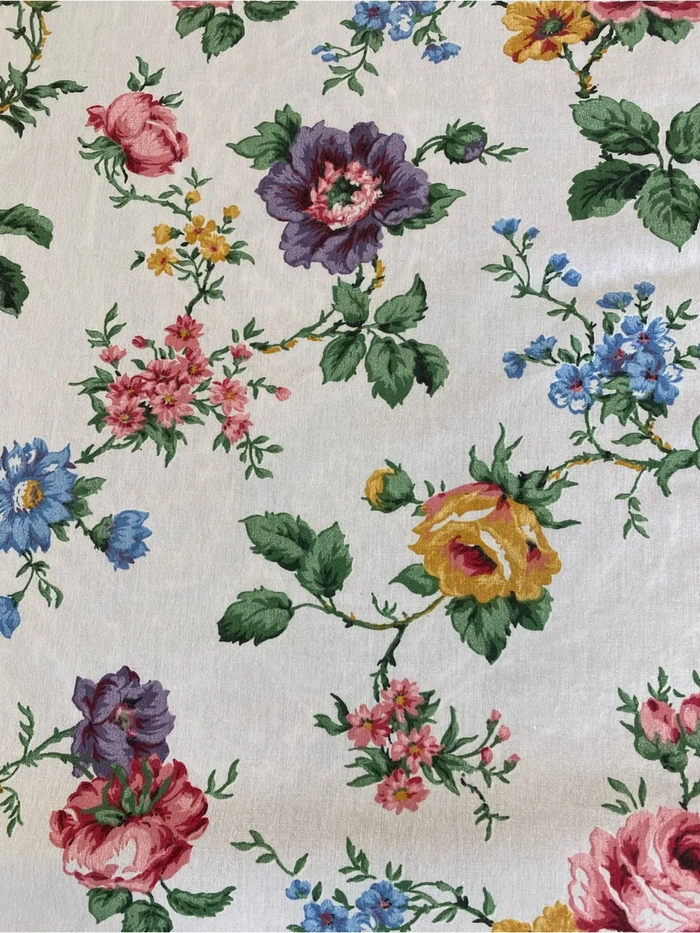 VTG Springmaid sheet set (2) Floral romantic